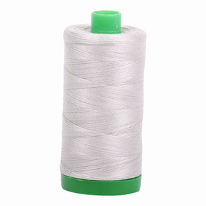 Aurifil embroidery thread spool in Moonshine (6724) - 40wt 1000m
