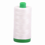 Aurifil embroidery thread spool in Muslin (2311) - 40wt 1000m