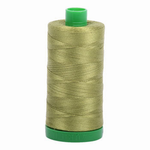 Aurifil embroidery thread spool in Olive Green (5016) - 40wt 1000m