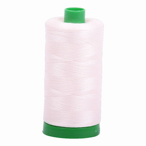 Aurifil embroidery thread spool in Oyster (2405) - 40wt 1000m