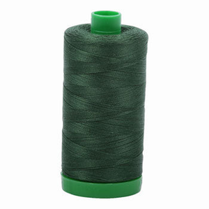 Aurifil embroidery thread spool in Pine (2892) - 40wt 1000m