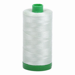 Aurifil embroidery thread spool in Platinum (2912) - 40wt 1000m