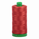 Aurifil embroidery thread spool in Pumpkin Spice (2395) - 40wt 1000m