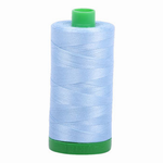 Aurifil embroidery thread spool in Robins Egg (2715) - 40wt 1000m
