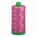 Aurifil embroidery thread spool in Rose (2450) - 40wt 1000m