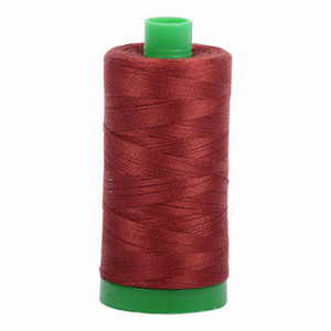 Aurifil embroidery thread spool in Rust (2355) - 40wt 1000m