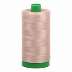 Aurifil embroidery thread spool in Sand (2326) - 40wt 1000m