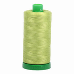 Aurifil embroidery thread spool in Spring Green (1231) - 40wt 1000m