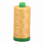 Aurifil embroidery thread spool in Spun Gold (2134) - 40wt 1000m