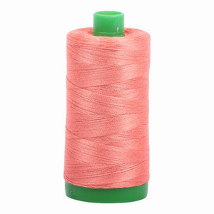 Aurifil embroidery thread spool in Tangerine Dream (6729) - 40wt 1000m