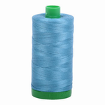 Aurifil embroidery thread spool in Teal (2815) - 40wt 1000m