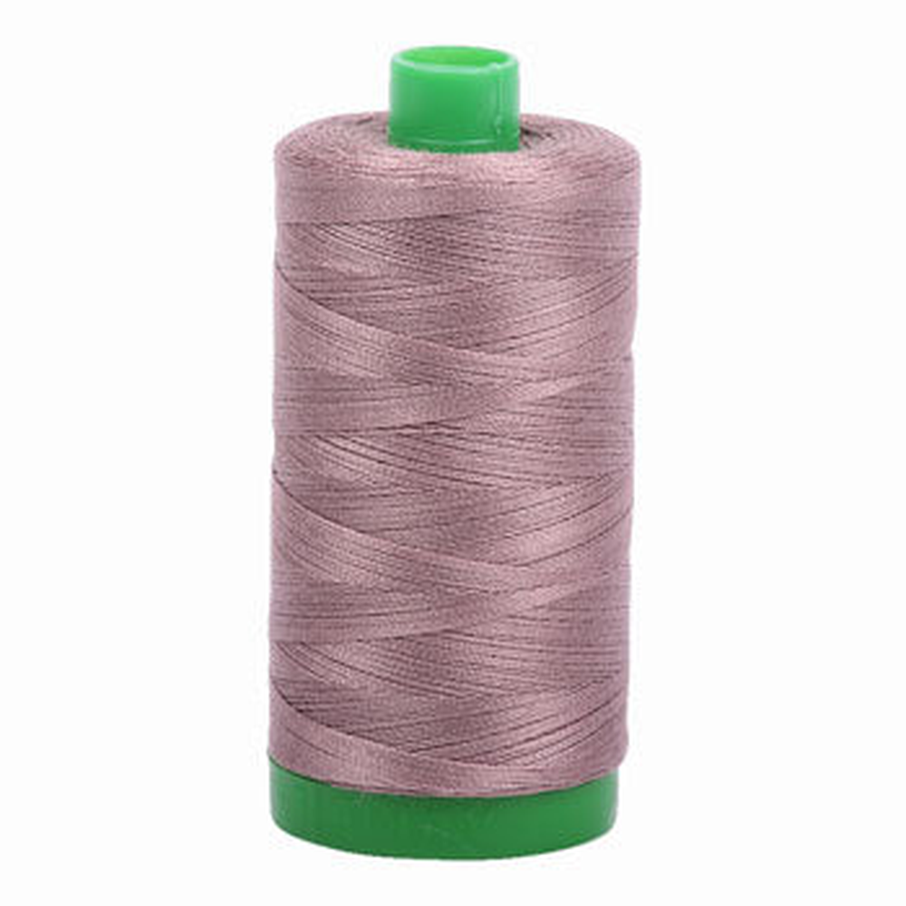 Aurifil embroidery thread spool in Tiramisu (6731) - 40wt 1000m