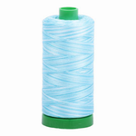 Aurifil embroidery thread spool in Baby Blue Eyes (4663) - 40wt 1000m