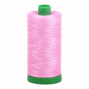 Aurifil embroidery thread spool in Bubblegum (3660) - 40wt 1000m