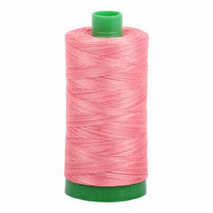 Aurifil embroidery thread spool in Flamingo (4250) - 40wt 1000m