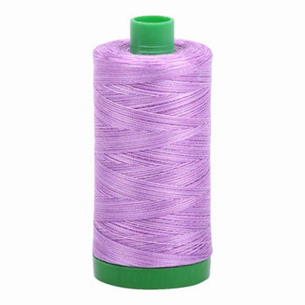 Aurifil embroidery thread spool in French Lilac (3840) - 40wt 1000m