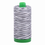 Aurifil embroidery thread spool in Licorice Twist (4652) - 40wt 1000m