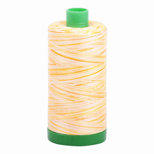 Aurifil embroidery thread spool in Limoni di Monterosso (4658) - 40wt 1000m