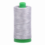 Aurifil embroidery thread spool in Silver Fox (4670) - 40wt 1000m