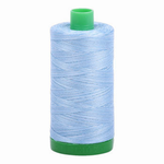 Aurifil embroidery thread spool in Stone Washed Denim (3770) - 40wt 1000m
