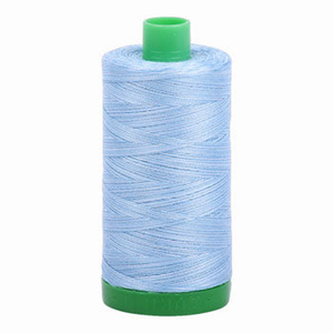 Aurifil embroidery thread spool in Stone Washed Denim (3770) - 40wt 1000m