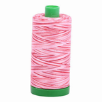 Aurifil embroidery thread spool in Strawberry Parfait (4668) - 40wt 1000m