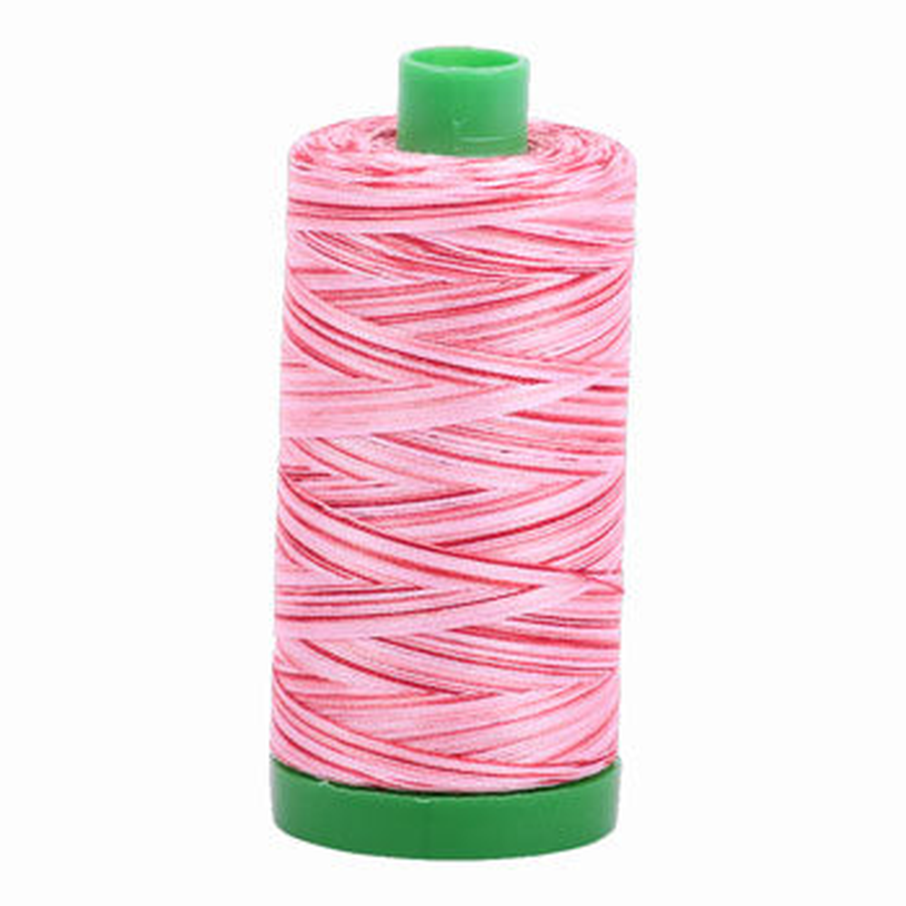 Aurifil embroidery thread spool in Strawberry Parfait (4668) - 40wt 1000m