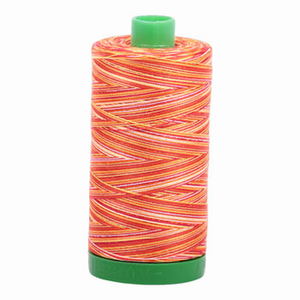 Aurifil embroidery thread spool in Tramonto a Zoagli (4657) - 40wt 1000m