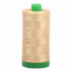 Aurifil embroidery thread spool in Very Light Brass (2915) - 40wt 1000m