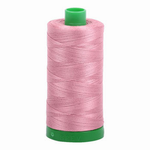 Aurifil embroidery thread spool in Victorian Rose (2445) - 40wt 1000m