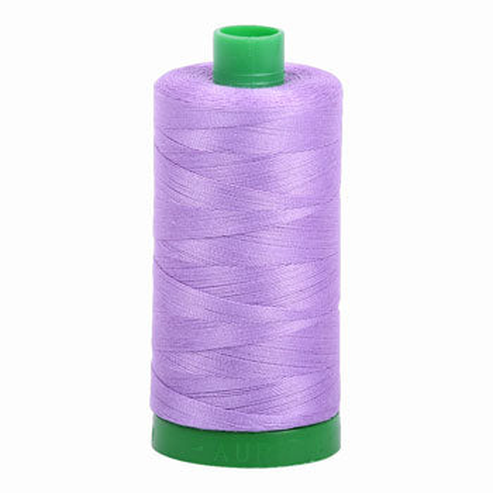 Aurifil embroidery thread spool in Violet (2520) - 40wt 1000m