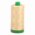 Aurifil embroidery thread spool in Wheat (2125) - 40wt 1000m