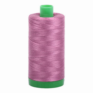 Aurifil embroidery thread spool in Wine (5003) - 40wt 1000m