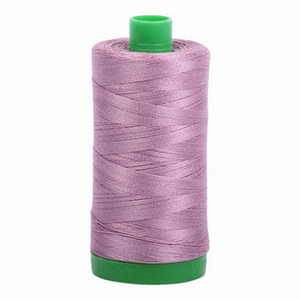 Aurifil embroidery thread spool in Wisteria (2566) - 40wt 1000m
