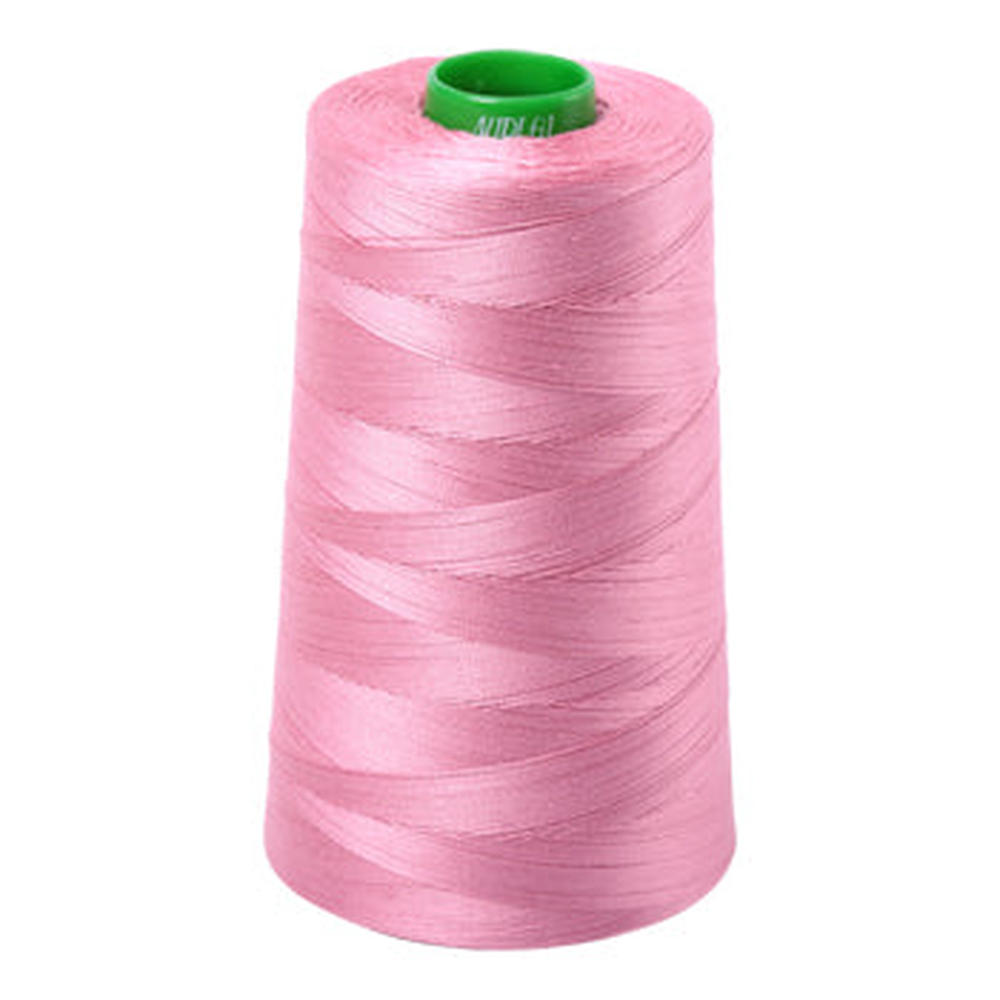 Aurifil embroidery thread spool in Antique Rose (2430) - 40wt 4700m