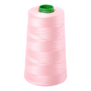 Aurifil embroidery thread spool in Blush (2415) - 40wt 4700m