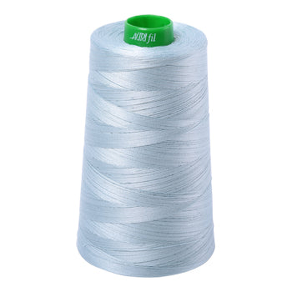Aurifil embroidery thread spool in Bright Grey Blue (2847) - 40wt 4700m