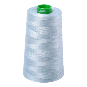 Aurifil embroidery thread spool in Bright Grey Blue (2847) - 40wt 4700m