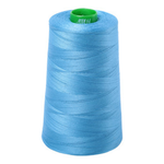 Aurifil embroidery thread spool in Bright Teal (1320) - 40wt 4700m
