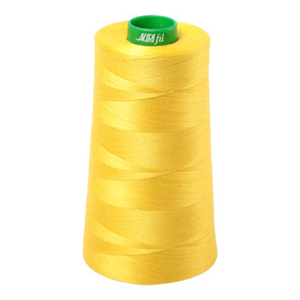 Aurifil embroidery thread spool in Canary (2120) - 40wt 4700m