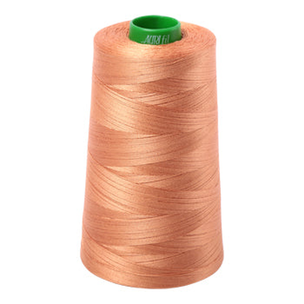 Aurifil embroidery thread spool in Caramel (2210) - 40wt 4700m