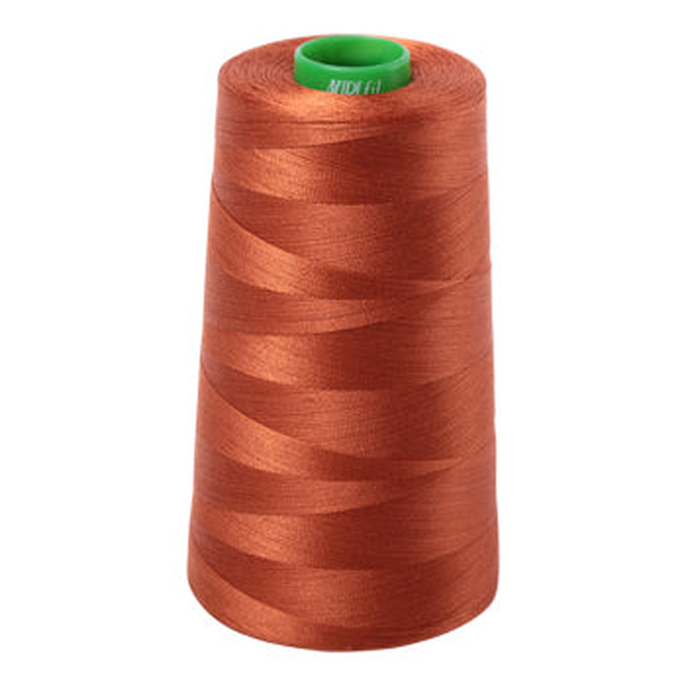 Aurifil embroidery thread spool in Cinnamon Toast (2390) - 40wt 4700m