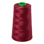 Aurifil embroidery thread spool in Dark Carmine Red (2460) - 40wt 4700m