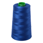 Aurifil embroidery thread spool in Dark Cobalt (2740) - 40wt 4700m