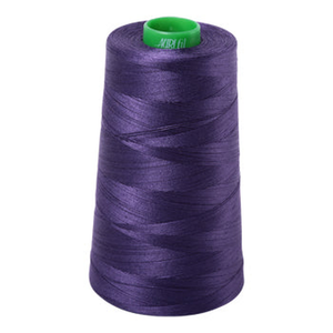 Aurifil embroidery thread spool in Dark Dusty Grape (2581) - 40wt 4700m
