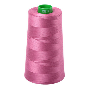 Aurifil embroidery thread spool in Dusty Rose (2452) - 40wt 4700m