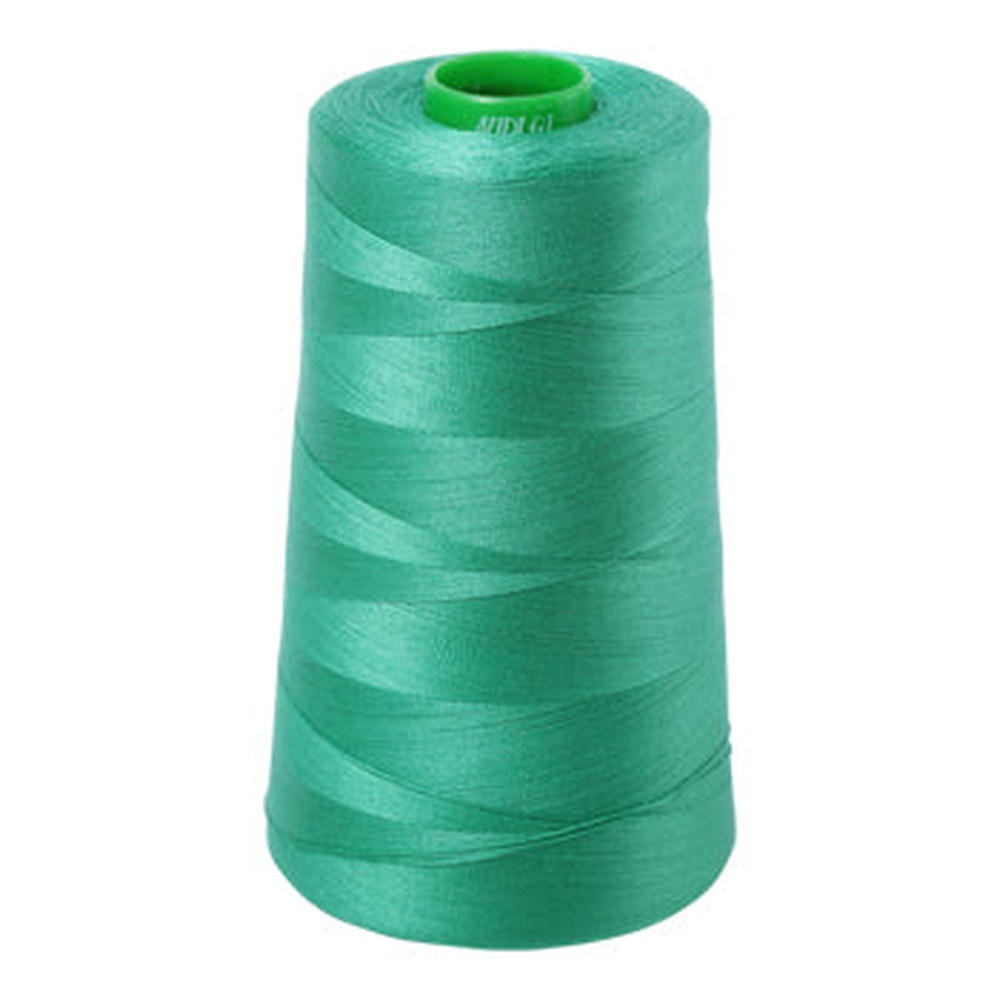 Aurifil embroidery thread spool in Emerald (2865) - 40wt 4700m