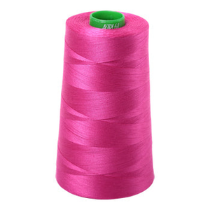 Aurifil embroidery thread spool in Fuchsia (4020) - 40wt 4700m