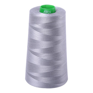 Aurifil embroidery thread spool in Grey (2605) - 40wt 4700m