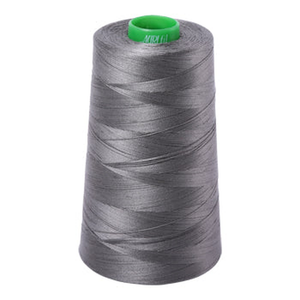 Aurifil embroidery thread spool in Grey Smoke (5004) - 40wt 4700m